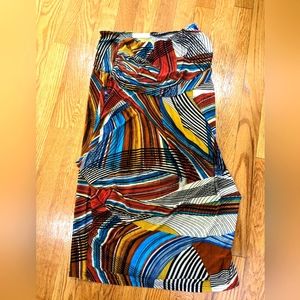 Strapless ladies sun dress by Julia. Size S. Multi color.